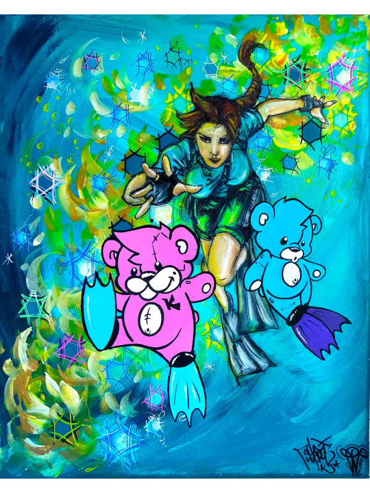 Lara Croft X Kevinours Diving