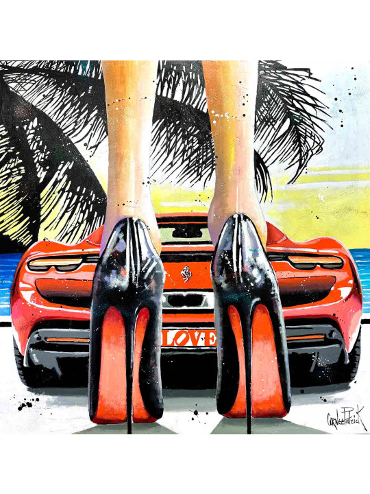 My Ferrari, my Louboutins and my holidays