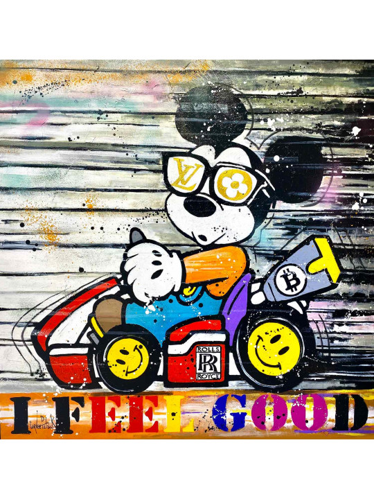 Mickey goes on holiday
