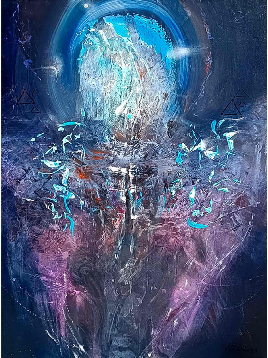 Ange bleu