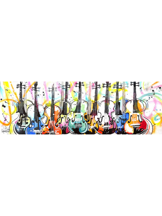 Variations for pop violins
