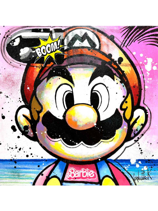 Super Mario loves Barbie
