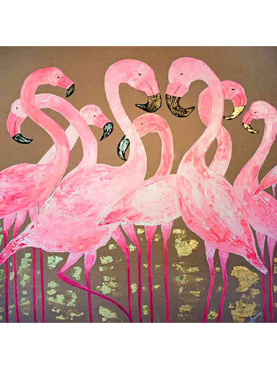 Les flamants roses