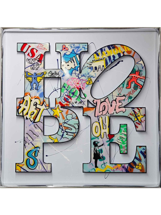 Hope street art