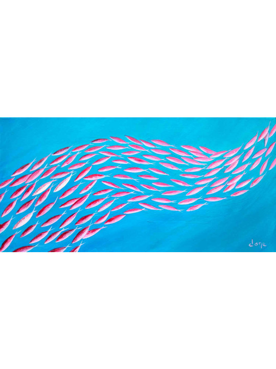 Pink fishes