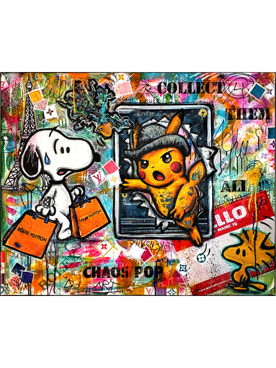 Popikachu snoopy rolex vuitton