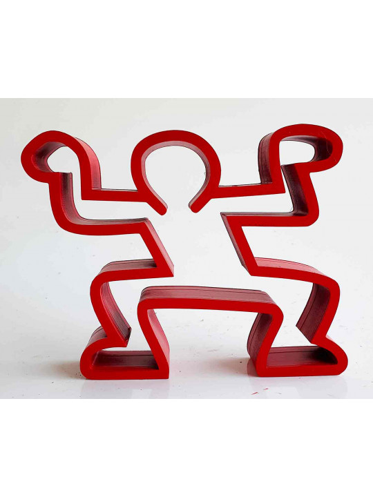 mini BOY rouge HARING