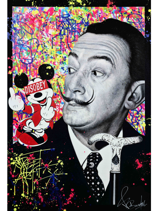 Salvador Dali Disobey