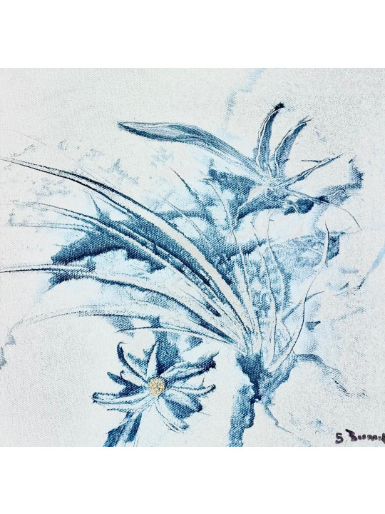 Carré bleu
