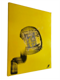 Cathy, Yellow, peinture - Galerie de vente et d’achat d’art contemporain en ligne Artalistic
