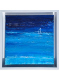 Bridg', Ocean view, peinture - Galerie de vente et d’achat d’art contemporain en ligne Artalistic