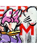 Patrick Cornée, Daisy Duck, peinture - Galerie de vente et d’achat d’art contemporain en ligne Artalistic