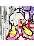 Patrick Cornée, Daisy Duck, peinture - Galerie de vente et d’achat d’art contemporain en ligne Artalistic