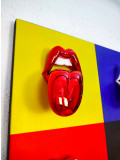 Sagrasse, Pop Lips, peinture - Galerie de vente et d’achat d’art contemporain en ligne Artalistic