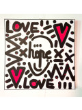Mr Hope, Heart love, peinture - Galerie de vente et d’achat d’art contemporain en ligne Artalistic