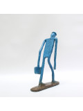 Didier Fournier, L'homme qui va au bureau, sculpture - Galerie de vente et d’achat d’art contemporain en ligne Artalistic