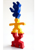 PyB, Totem acrobate Haring, sculpture - Galerie de vente et d’achat d’art contemporain en ligne Artalistic
