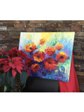 Oxypoint, Poppies, peinture - Galerie de vente et d’achat d’art contemporain en ligne Artalistic
