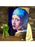 Oxypoint, Girl with a Pearl Earring, peinture - Galerie de vente et d’achat d’art contemporain en ligne Artalistic
