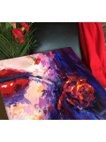 Oxypoint, Scarlet taste, peinture - Galerie de vente et d’achat d’art contemporain en ligne Artalistic