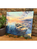 Oxypoint, A moment of peace at sunset, peinture - Galerie de vente et d’achat d’art contemporain en ligne Artalistic