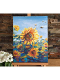 Oxypoint, Sunflowers, peinture - Galerie de vente et d’achat d’art contemporain en ligne Artalistic