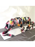 Patrick Cornée, Luxury graffiti panther, sculpture - Galerie de vente et d’achat d’art contemporain en ligne Artalistic