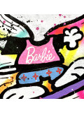 Patrick Cornée, Snoopy loves Barbies, peinture - Galerie de vente et d’achat d’art contemporain en ligne Artalistic