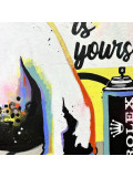 Patrick Cornée, My French Bulldog loves Rolex and Bitcoins, peinture - Galerie de vente et d’achat d’art contemporain en ligne Artalistic
