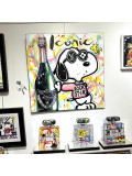 Patrick Cornée, Snoopy est une rock star, peinture - Galerie de vente et d’achat d’art contemporain en ligne Artalistic