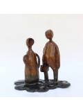 Didier Fournier, couple, sculpture - Galerie de vente et d’achat d’art contemporain en ligne Artalistic