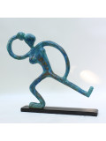 Didier Fournier, Lancer du poids, sculpture - Galerie de vente et d’achat d’art contemporain en ligne Artalistic