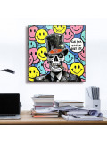 Patrick Cornée, Live your fucking best life, peinture - Galerie de vente et d’achat d’art contemporain en ligne Artalistic