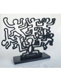 PyB, Pyramide Pop Haring, sculpture - Galerie de vente et d’achat d’art contemporain en ligne Artalistic