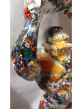 Stoz, Pop gorilla fury, sculpture - Galerie de vente et d’achat d’art contemporain en ligne Artalistic