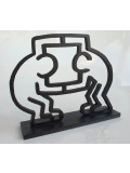 PyB, Pop Keith Haring, sculpture - Galerie de vente et d’achat d’art contemporain en ligne Artalistic