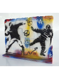 Spaco, Wall street Banksy, sculpture - Galerie de vente et d’achat d’art contemporain en ligne Artalistic