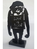 PyB, Monkey love Banksy, sculpture - Galerie de vente et d’achat d’art contemporain en ligne Artalistic