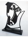 PyB, Avignon girl Picasso, sculpture - Galerie de vente et d’achat d’art contemporain en ligne Artalistic