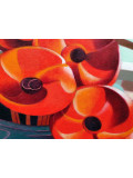 Federico Cortese, A crow outside the window, painting - Artalistic online contemporary art buying and selling gallery