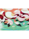 Federico Cortese, A moth behind the flowers, peinture - Galerie de vente et d’achat d’art contemporain en ligne Artalistic
