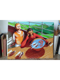 Federico Cortese, A lazy afternoon, peinture - Galerie de vente et d’achat d’art contemporain en ligne Artalistic