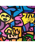 Stoz, Invasion, peinture - Galerie de vente et d’achat d’art contemporain en ligne Artalistic