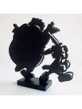 PyB, Obelix et Asterix, sculpture - Galerie de vente et d’achat d’art contemporain en ligne Artalistic