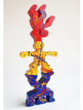 Spaco, Acrobates Haring, sculpture - Galerie de vente et d’achat d’art contemporain en ligne Artalistic