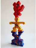 Spaco, Acrobates Haring, sculpture - Galerie de vente et d’achat d’art contemporain en ligne Artalistic