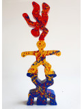 Spaco, Acrobates Haring, sculpture - Galerie de vente et d’achat d’art contemporain en ligne Artalistic