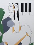 Hildegarde Handsaeme, Accords visuels, drarwing - Artalistic online contemporary art buying and selling gallery