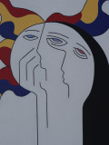 Hildegarde Handsaeme, Délicieusement dérangé, peinture - Galerie de vente et d’achat d’art contemporain en ligne Artalistic