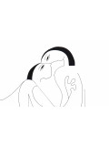 Hildegarde Handsaeme, Bound of love II, dessin - Galerie de vente et d’achat d’art contemporain en ligne Artalistic